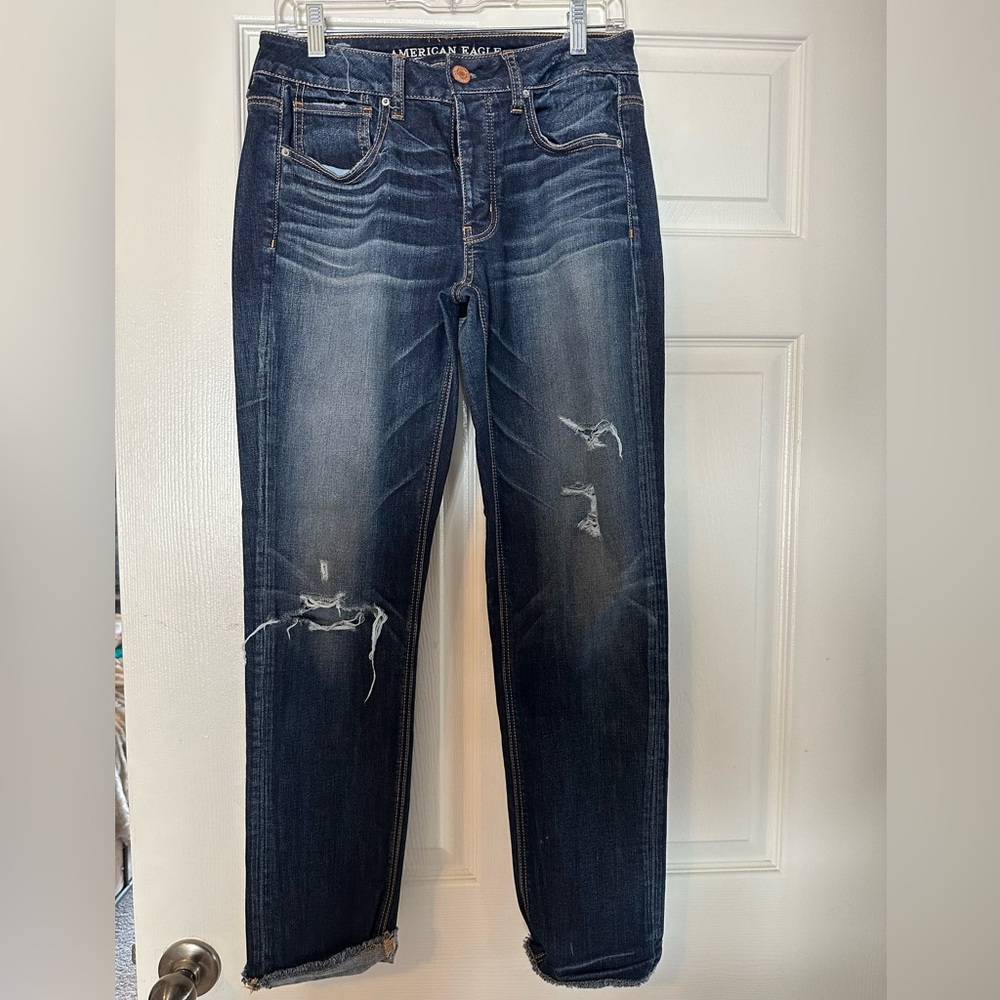 American Eagle super stretch boyfriend fit jeans